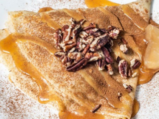 Apple Pecan Pie Crepe