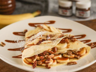 Banana Foster Crepe