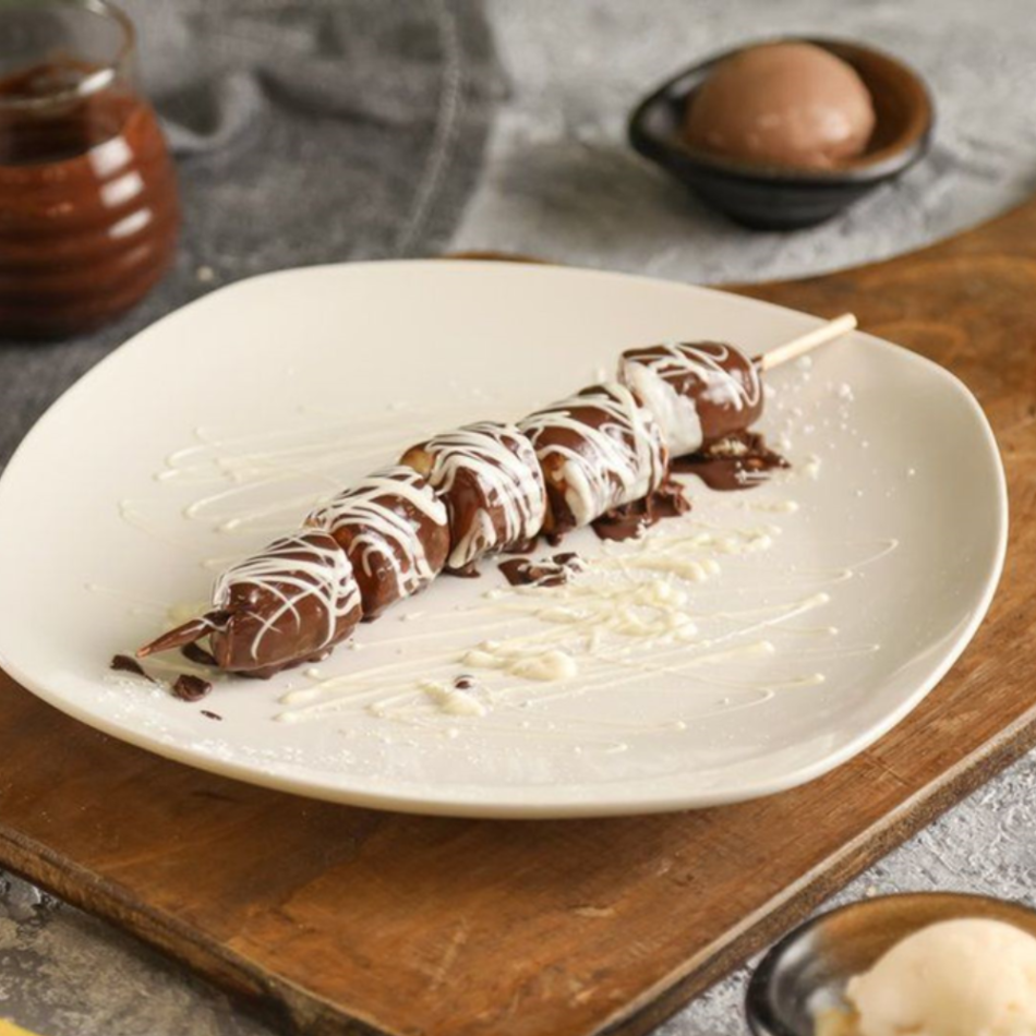 Bananas Chocolate Dip