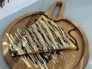 Blueberry Cheesecake Crepe