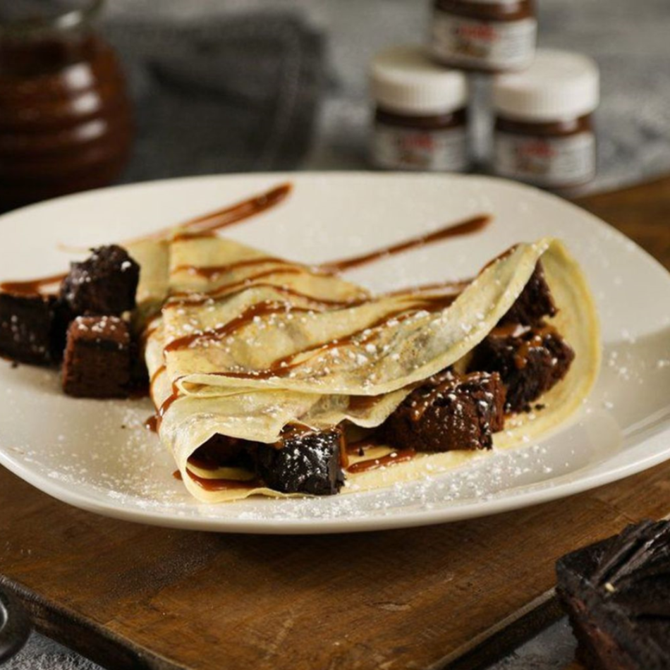 Brownie Fudge Crepe