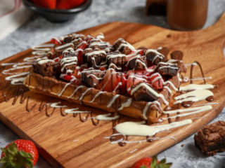 Brownie Fudge Waffle