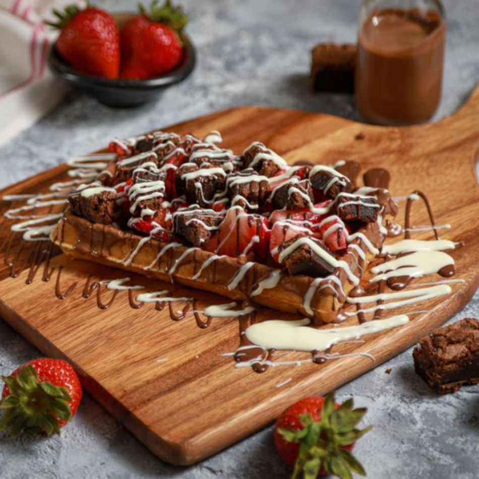 Brownie Fudge Waffle