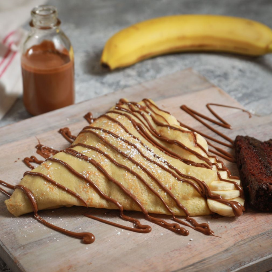 Chocolate Layer Cake Crepe