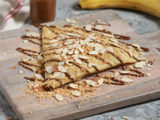 Coconuts & Almonds Crepe