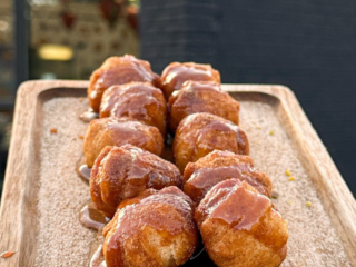 Dulce De Leche Churro Bites