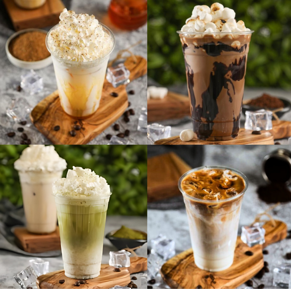 Iced Mocha Pistachio Latte