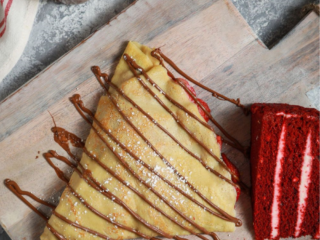 Red Velvet Crepe