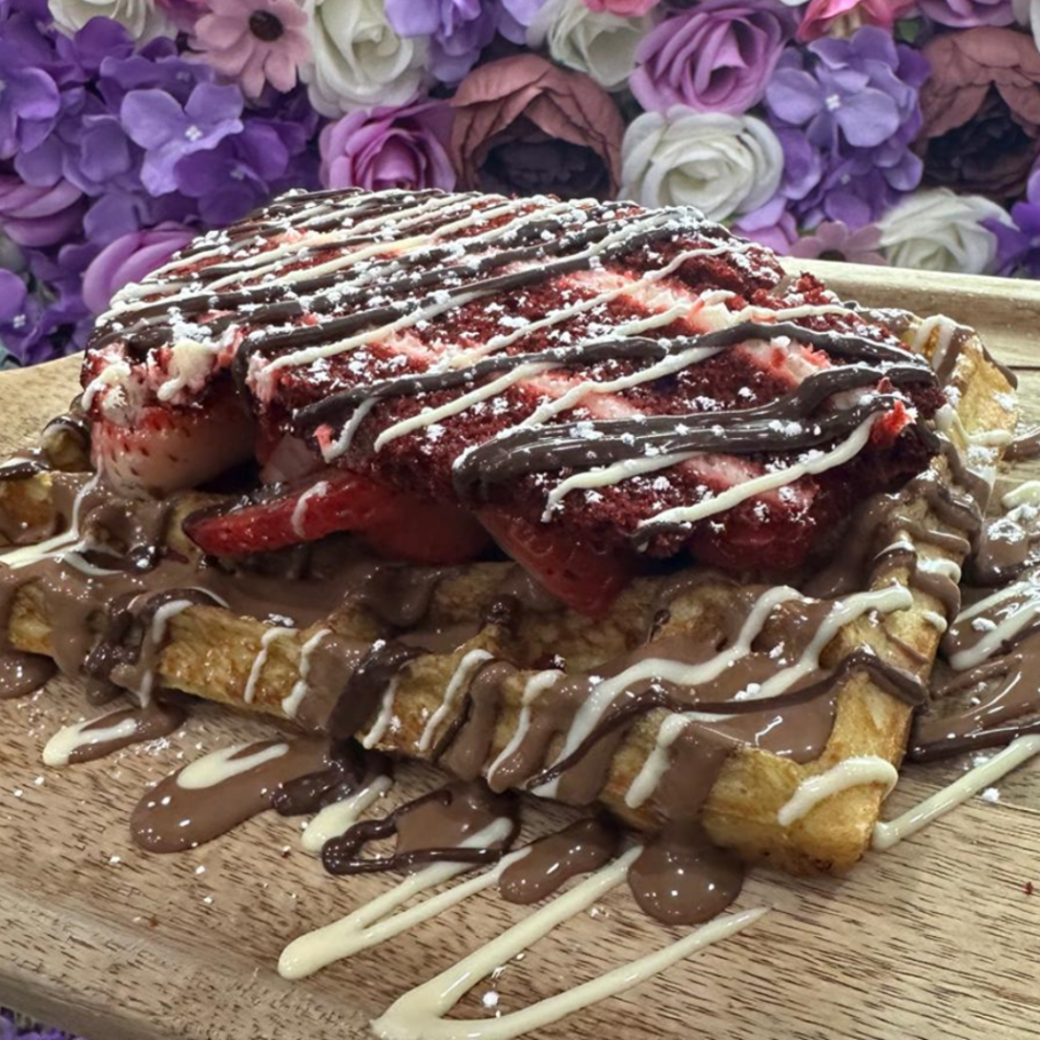 Red Velvet Waffle