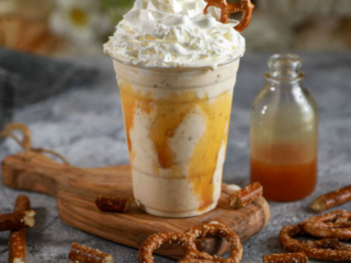 Salted Caramel Pretzel Shake