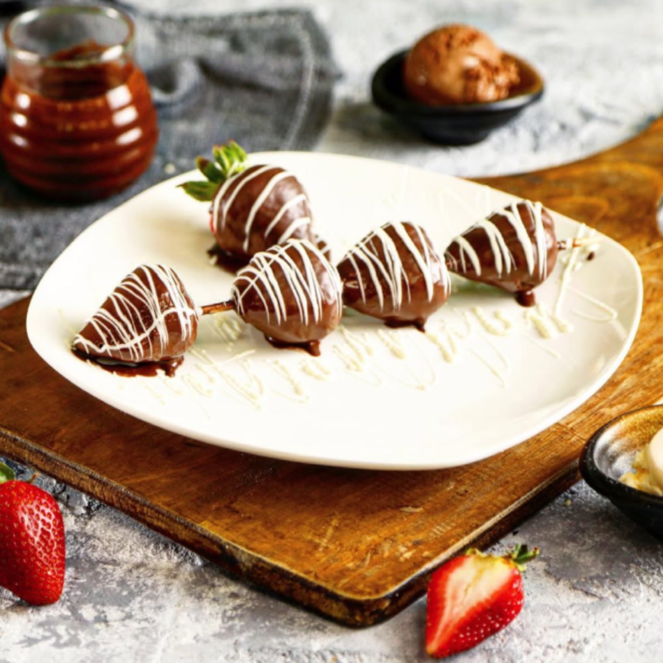 Strawberries Chocolate Dip