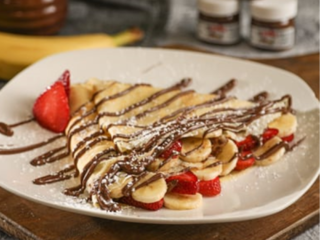 Strawberry Cheesecake Crepe