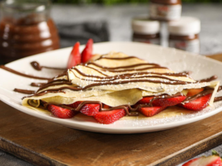 Strawberry Nutella Crepe