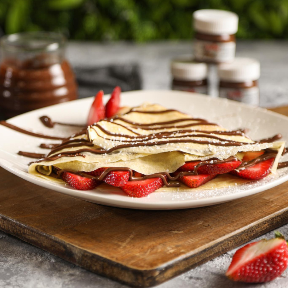 Strawberry Nutella Crepe