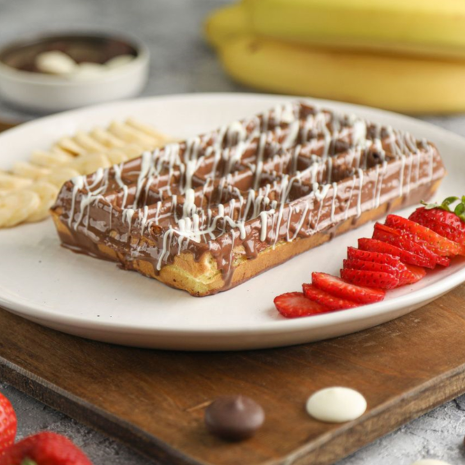 Triple Chocolate Waffle