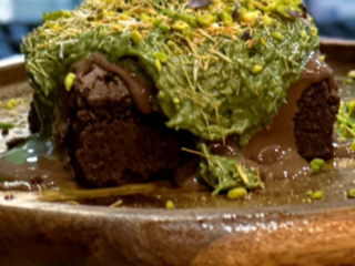 Dubai Brownie Sundae